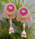 Handcrafted Pichwai Cow Shubh Labh Hanging | Premium Festive Door Decor
