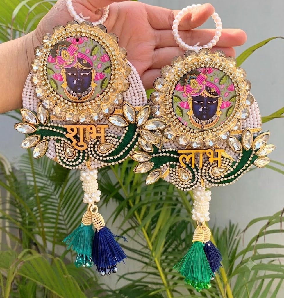 Handmade Shrinathji Entrance Hanging | Festive Home Décor
