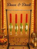 Elegant Fabric Garlands for your Festive Decor