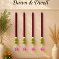 Radiant Floral Hanging Strings for Festive Styling