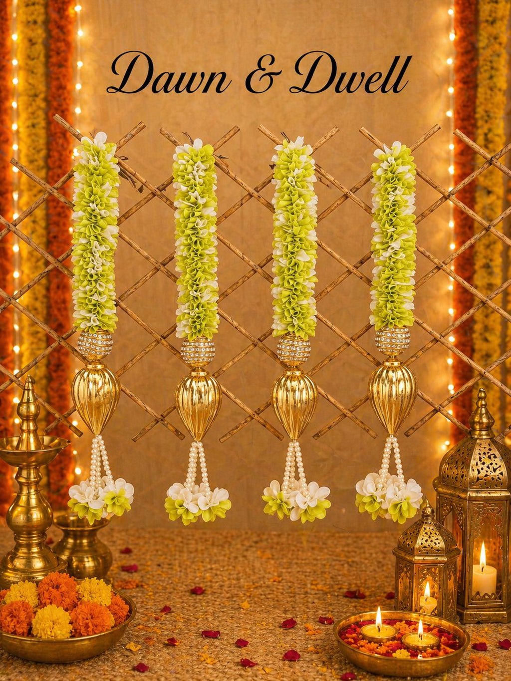 Artificial Floral Hanging Strings
