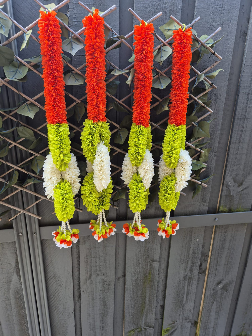 Elegant Fabric Garlands for your Festive Decor